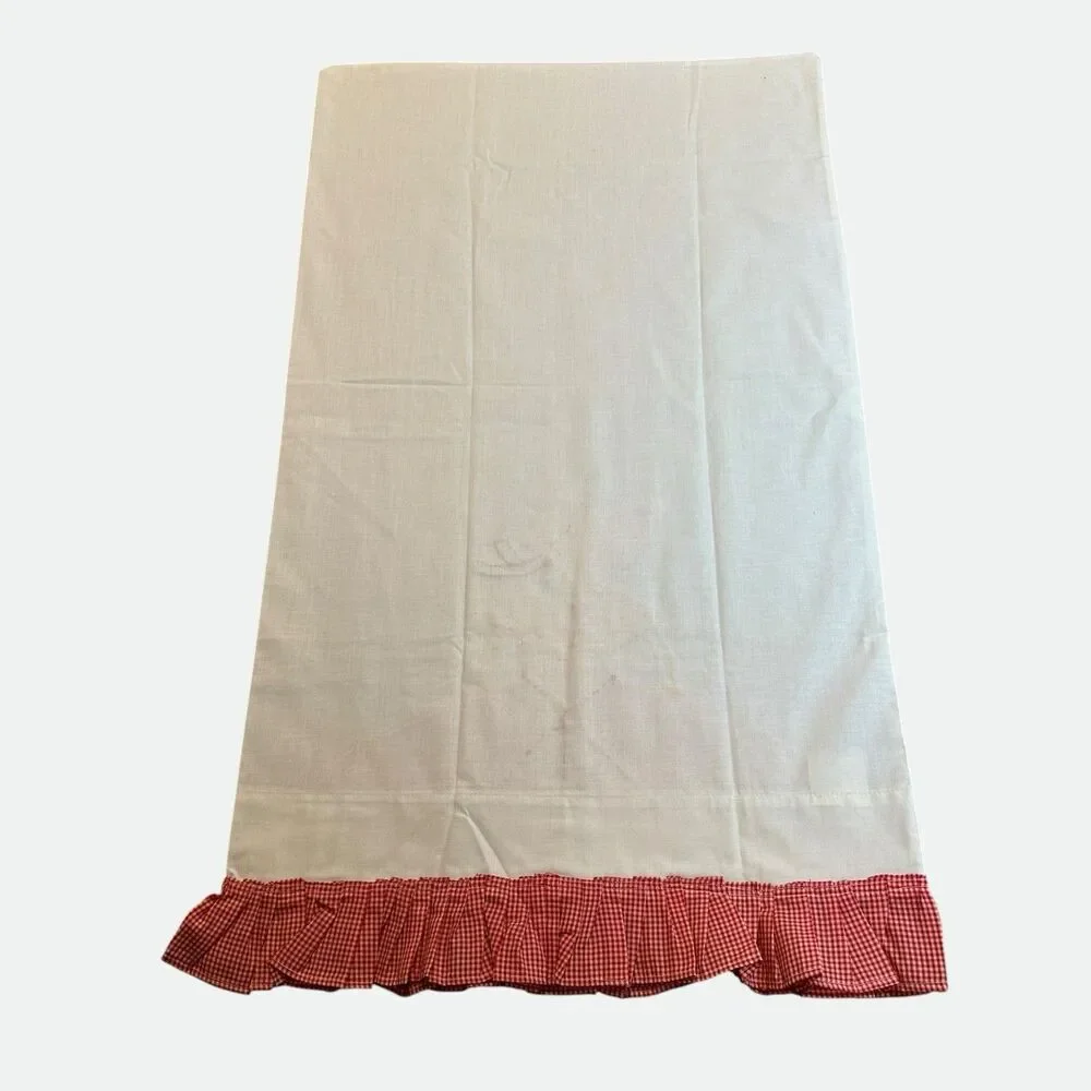 VTG JCPenney Muslin Pillowcases Pair Sunbonnet Sue Southern Belle Cottagecore